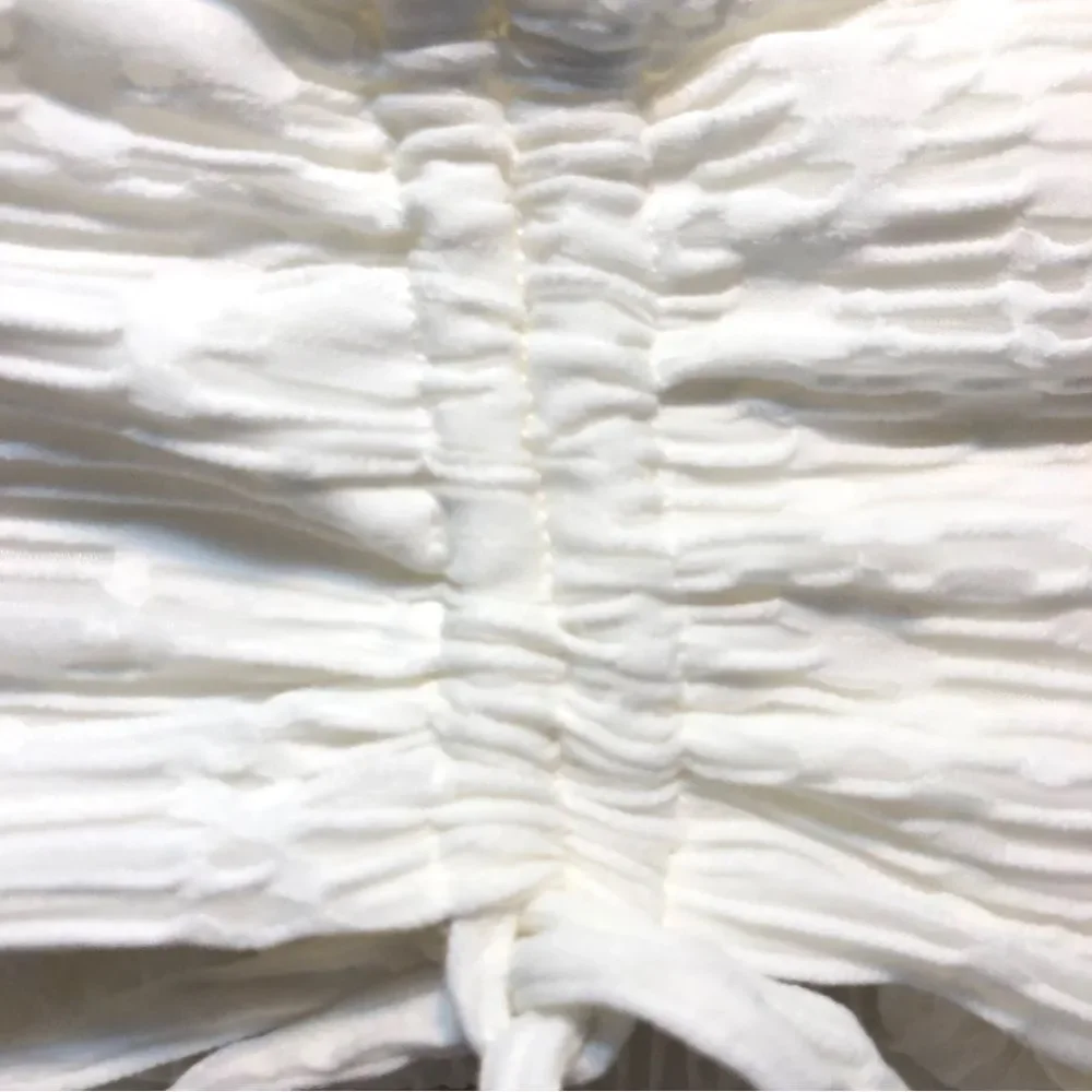 Camila Coelho Aurora Cutout Jumpsuit in White Textured Stretch Burnout REVOLVE - Picture 6 of 12